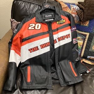 Wilsons leather, Chase Authentic, Leather Tony Stewart jacket.